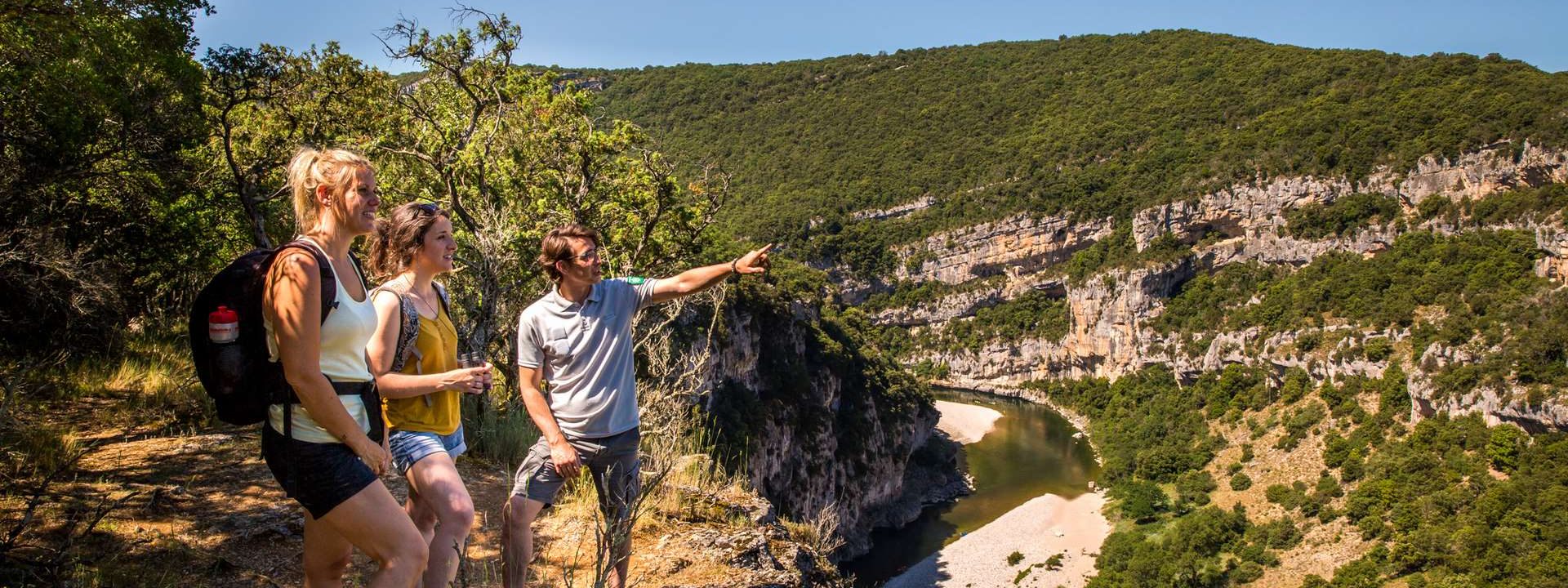 La Randonnée historique des Gorges de l'Ardèche