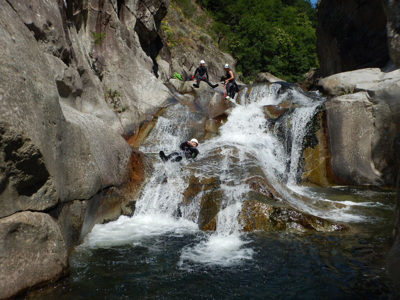 Canyoning - La Haute Ardèche avec le BMAM