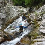 © Groupe canyoning Ardèche sur la Borne - Nature Canyon