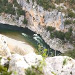 © grandioses Gorges de l'Ardèche avec Rivière et Nature - rn