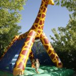 © Girafe Aire de jeu - Camping les coudoulets