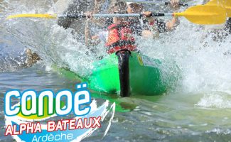 Canoë - Kayak de Sampzon à Chames - 12 km avec Alpha Bateaux