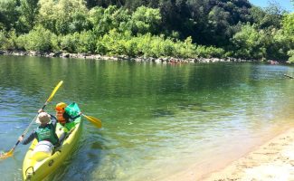 Canoë - Kayak de Vallon à Chames - 6 km avec Rivière et Nature
