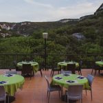 © Terrasse panoramique du restaurant Domaine des Blachas - Les Blachas