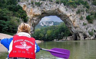 Canoë - Kayak de Vallon à Sauze - 32 km / 1 jour avec Abaca / Ardèche Aventure