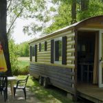 © Roulotte au Camping le Chassezac - CAMPING LE CHASSEZAC