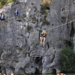 © grande tyrolienne Ardèche - Adventure camp