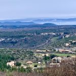© Vue panoramique sur la Vallée du Rhône et l'a Villa l'Embellie Saint-Vincent - NPA