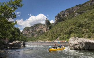 Séjour "VTTAE - Kayak" au cœur des Gorges de l'Ardèche