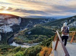 Lecture de paysage dans les Gorges de l'Ardèche - Balcon des templiers