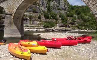 Canoë - Kayak de Balazuc à Pradons - 6 km avec Balazuc Loisirs