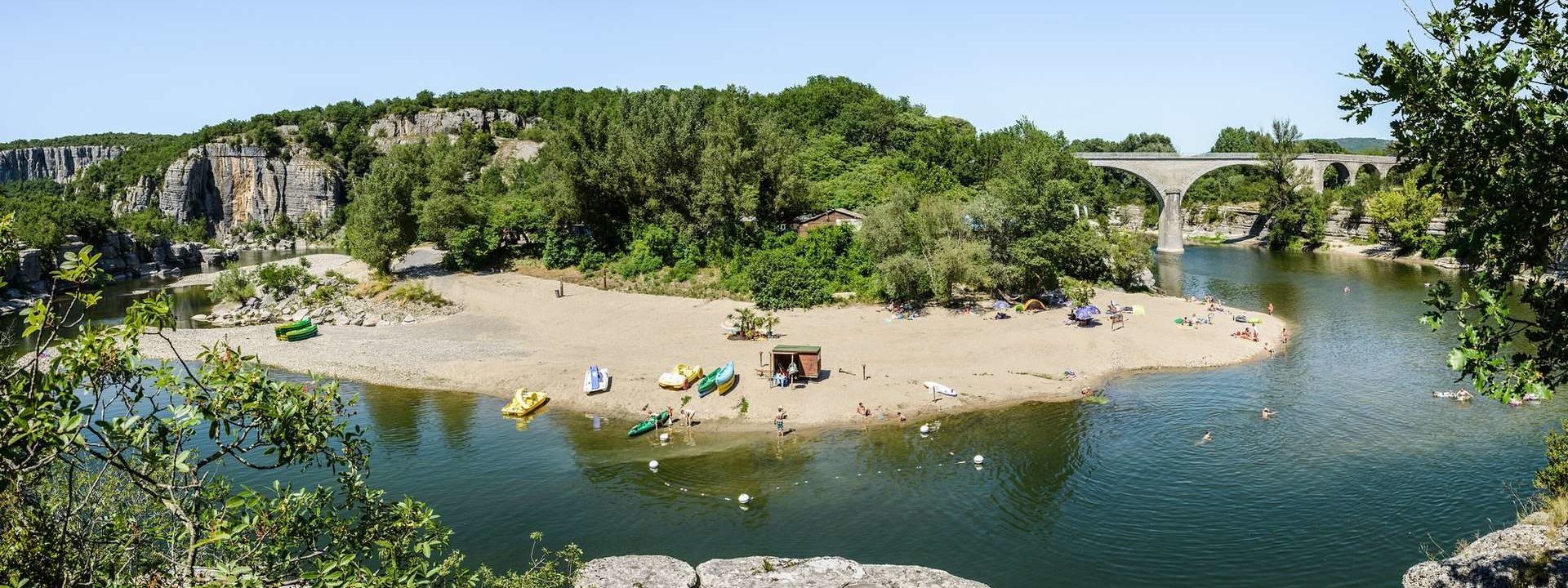 Isla Cool Douce plage privée Ardèche