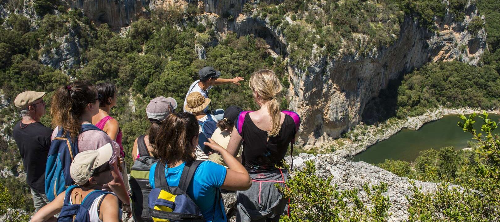 Randonnée Gorges de l'Ardèche ©Matthieu Dupont