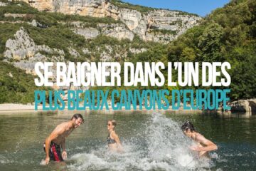 Se-baigner-dans-l'un-des-plus-beaux-conyons-d'Europe Micro-Aventure Ardèche