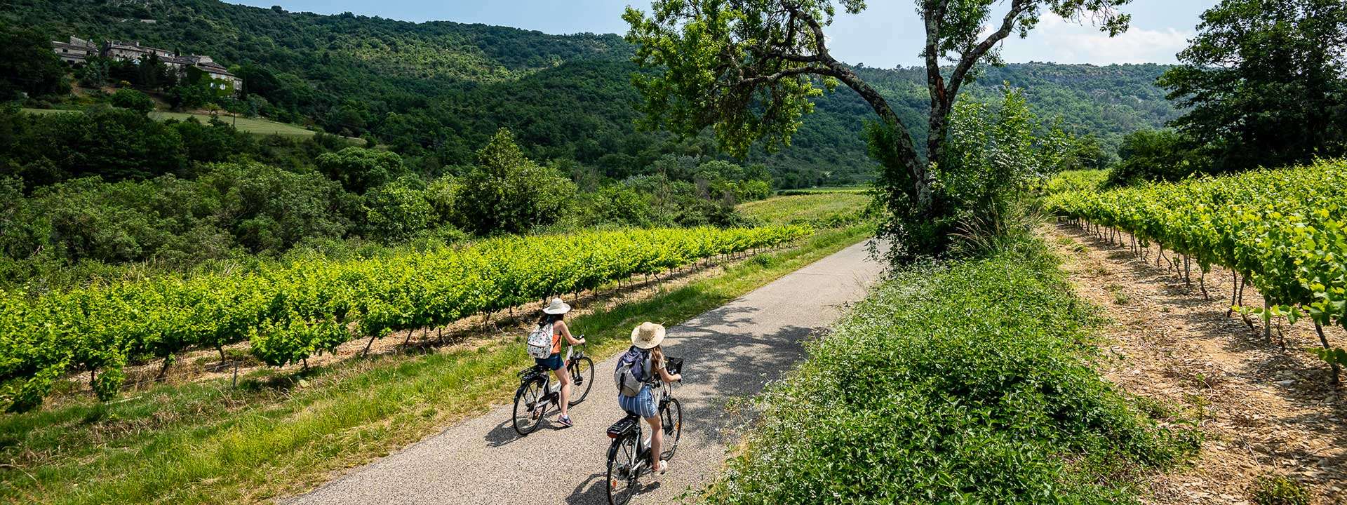 Vélo Vallée de la Nègue- Ardèche-©Matthieu Dupont