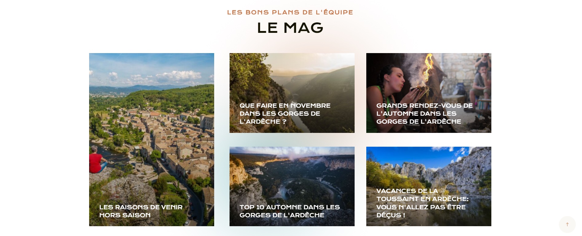 Blog Gorges de l'Ardèche Pont d'Arc
